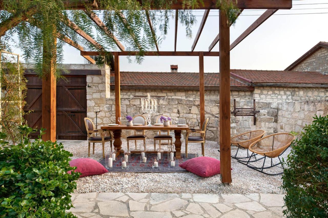 Meleni Cottage Houses Parekklisia Bagian luar foto
